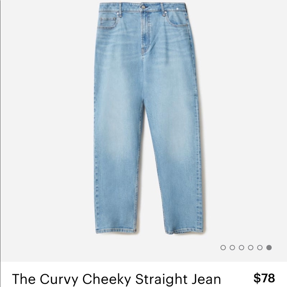 Everlane Curvy Cheeky Jeans size 35